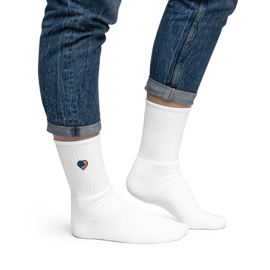 APAW Embroidered Socks
